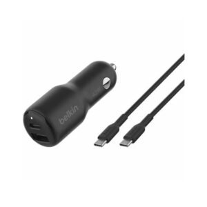 Belkin 42W PD PPS USB-C + USB-A Charger with 1m PVC Cable